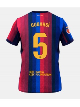 Barcelona Pau Cubarsi #5 Replika Hemmakläder 2026-27 Kortärmad Barcelona Pau Cubarsi #5 Replika Hemmakläder 2026-27 Kortärmad